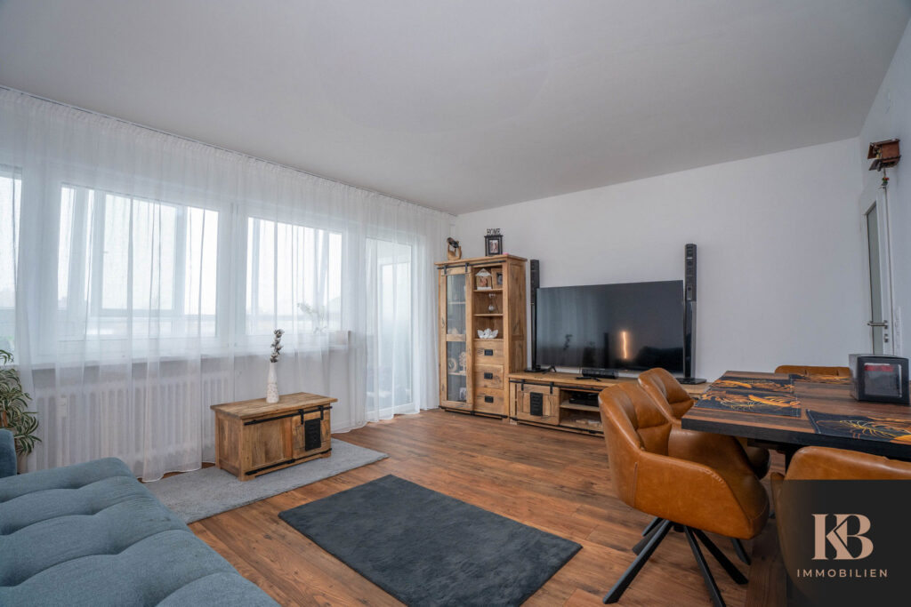 KB Immobilien - Inserat - Aluminiumstraße - Wohnzimmer Ansicht 3
