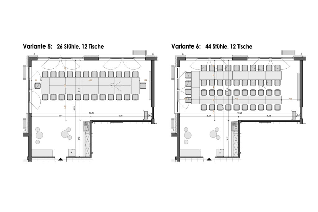 Essecke Bestuhlung 3